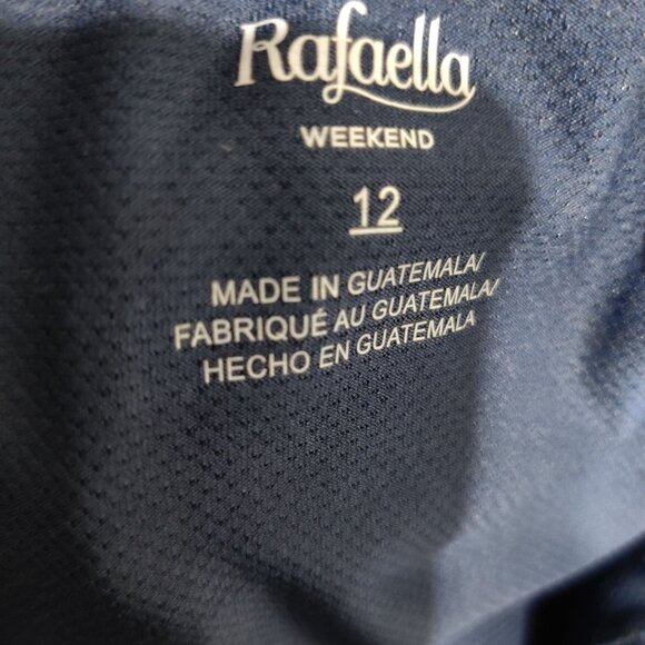 Rafaella Womens Skort Weekend Active Floral A Line Supreme Stretch Shorts Sz 12 - Picture 5 of 6